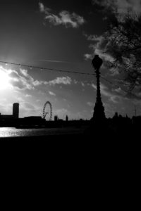 Fotografie města - Londýn a slavné London Eye