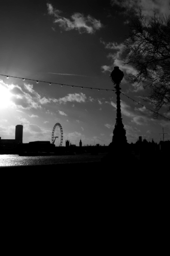 Fotografie města - Londýn a slavné London Eye