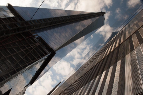Fotografie města - mrakodrapy v New Yorku