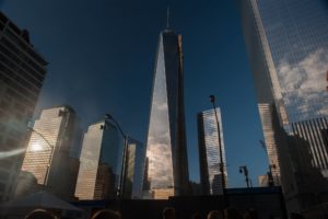 Fotografie města - mrakodrapy v New Yorku