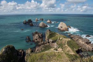 Fotografie přírody - Nugget Point, Nový Zéland